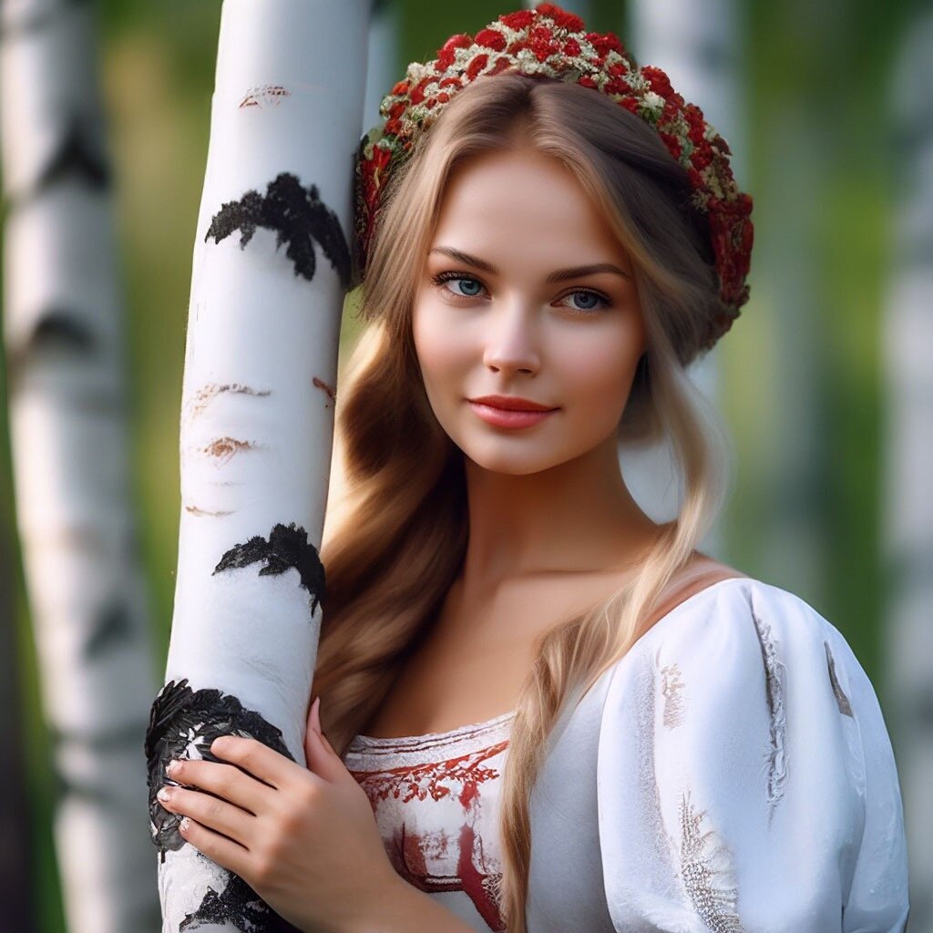 Образ русской красавицы