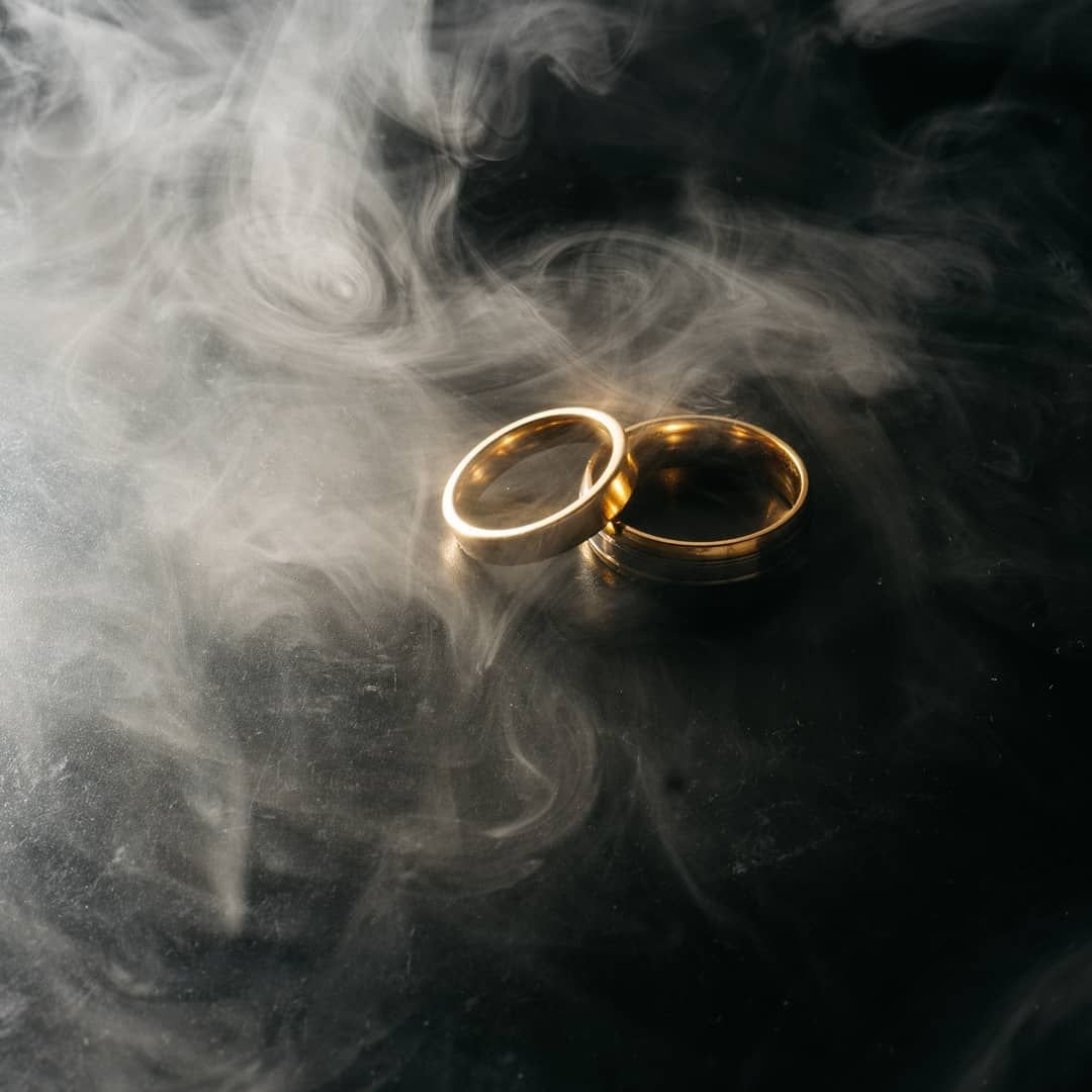 Свадебные кольца шайбы