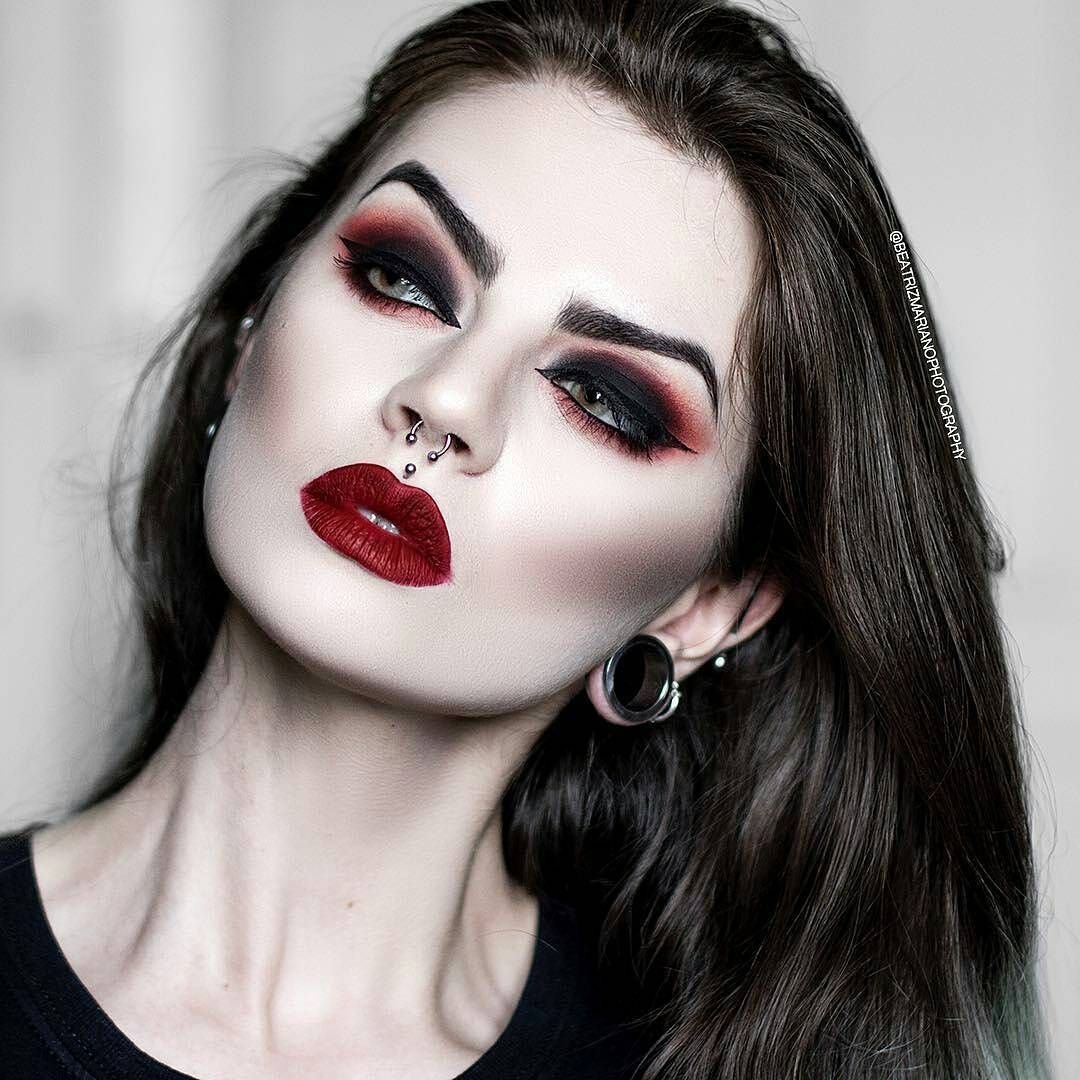 Вампирский макияж