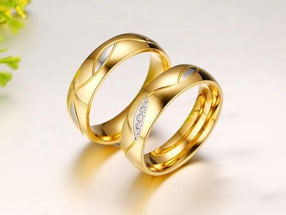 Необычные свадебные кольца
