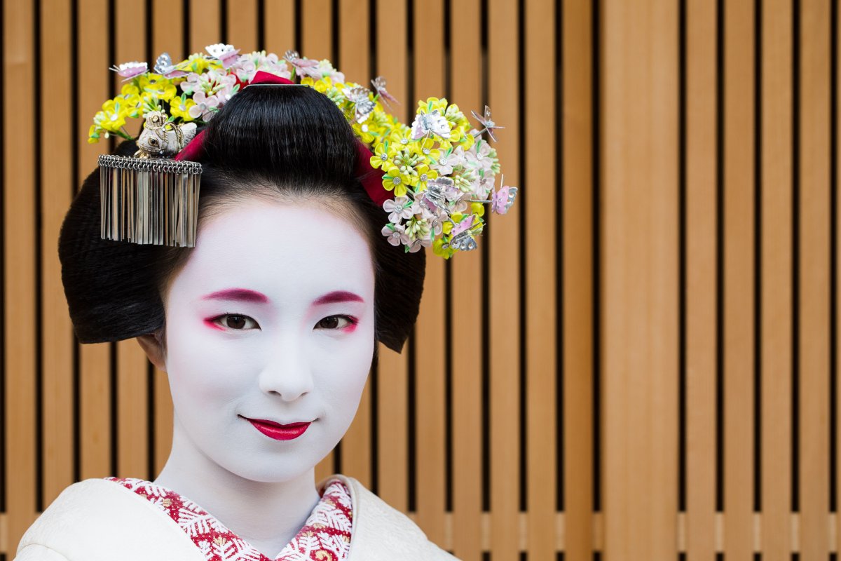 Японский традиционный макияж