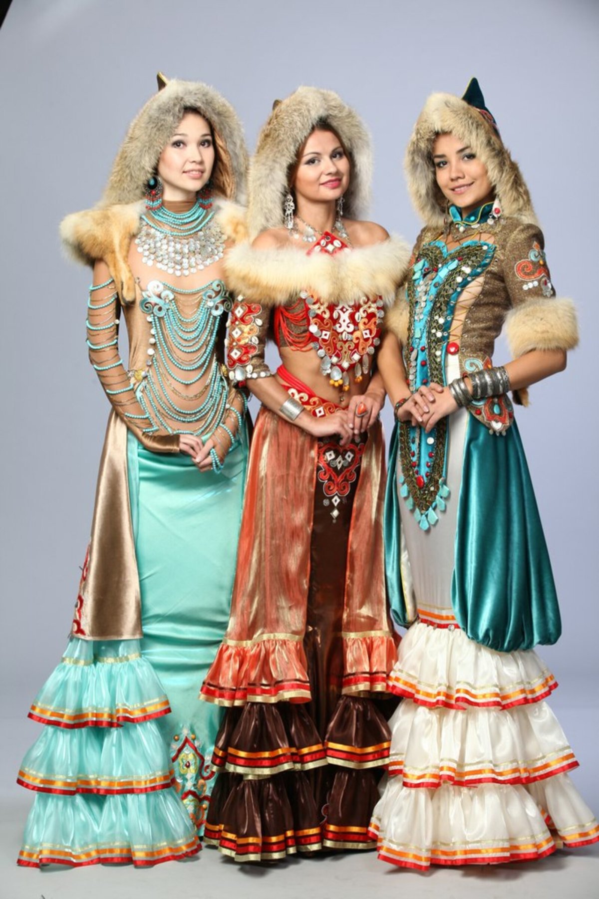 Башкирский костюм женский