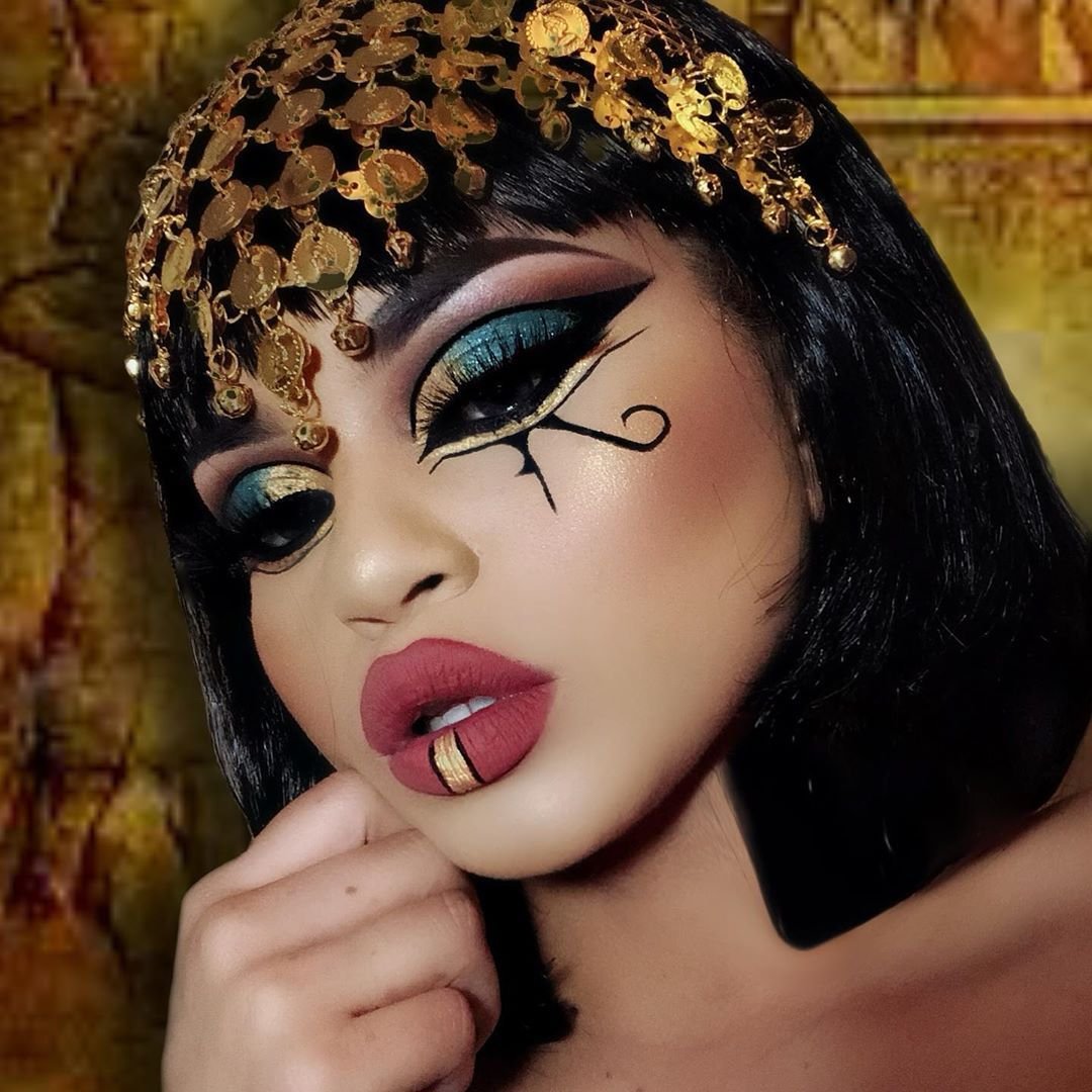 Египетский макияж глаз