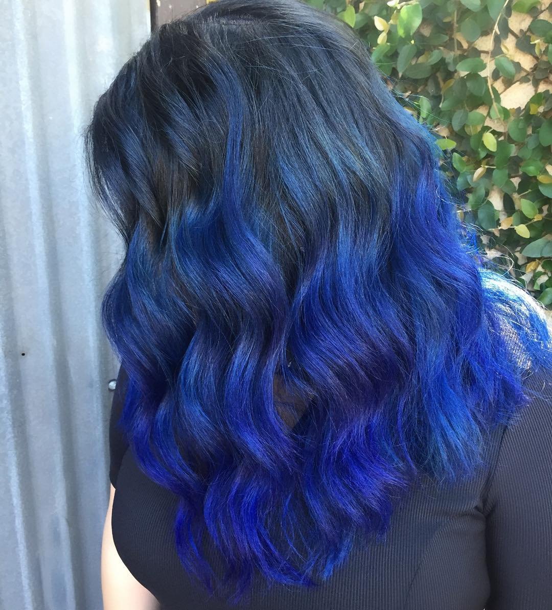 Синий тоник для волос