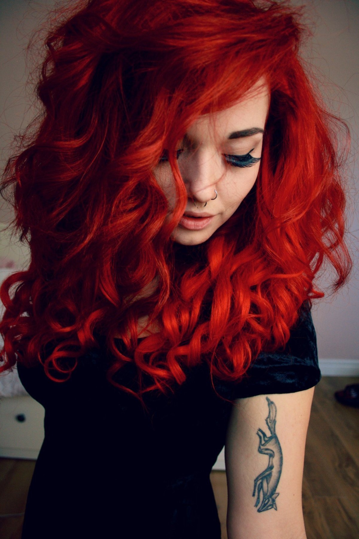 Ярко рыжий цвет волос краска