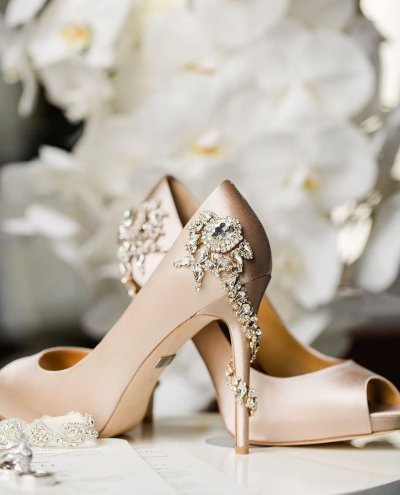 Красивые туфли на свадьбу для невесты