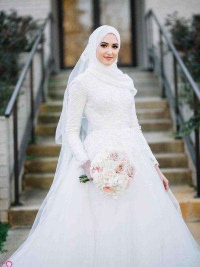 Исламские свадебные платья