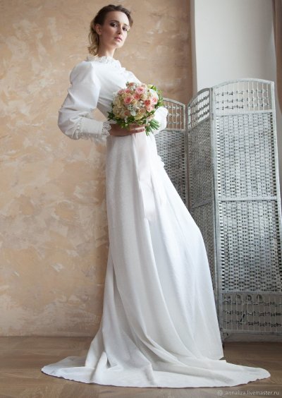 Свадебное платье для венчания