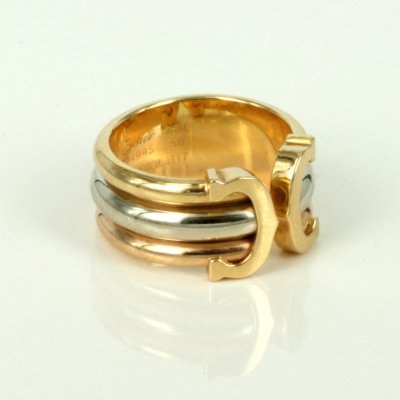 Широкое кольцо из золота без камней