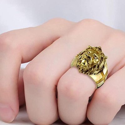 Перстень лев