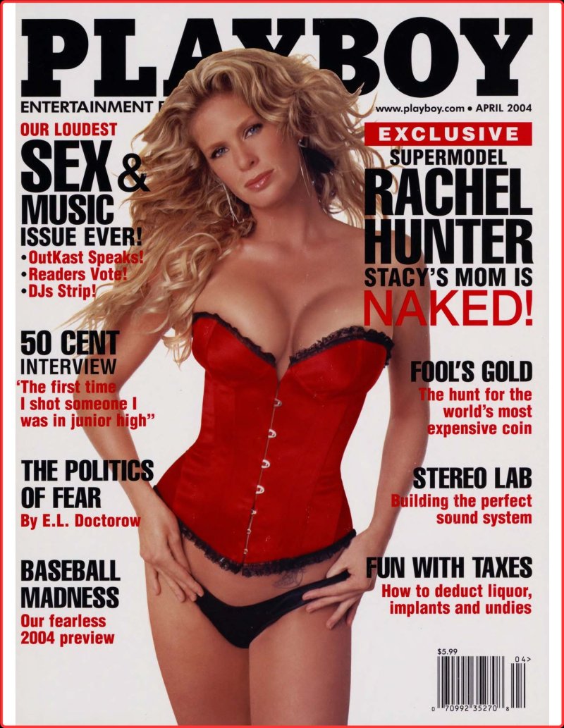 Rachel hunter playboy