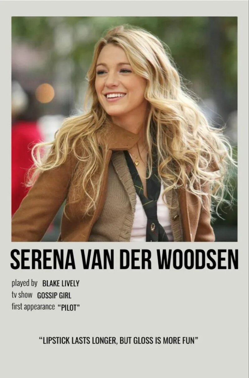 Serena van der woodsen