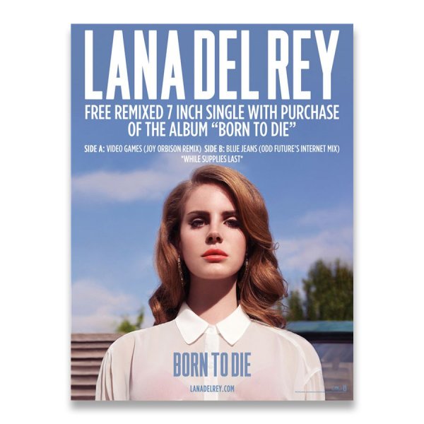 Фото: Lana del rey born to die обложка