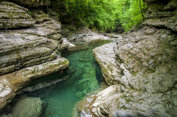 Фото: Каньон реки бешенка