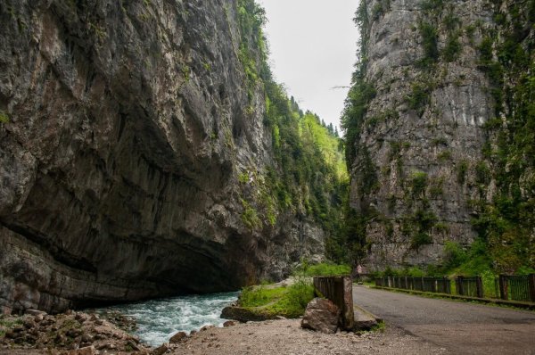 Фото: Абхазия юпшарский каньон