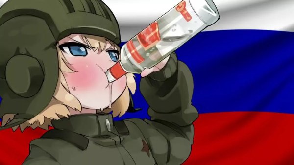 Фото: Girls und panzer катюша с водкой