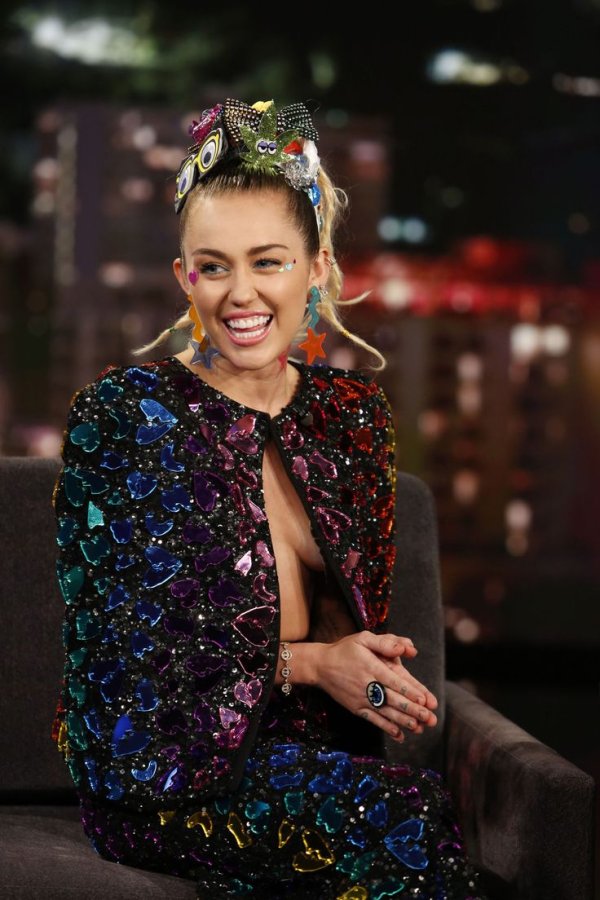 Фото: Miley cyrus jimmy kimmel