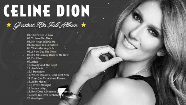 Фото: Celine dion greatest hits